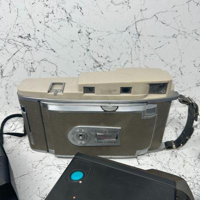 4 Vintage Polaroid Cameras