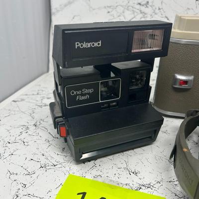 4 Vintage Polaroid Cameras