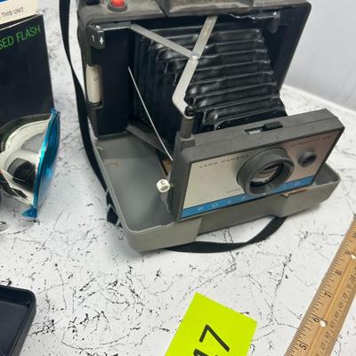 2 Vintage Polaroid Land Cameras