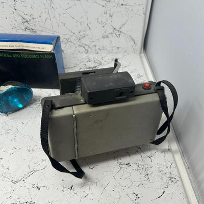 2 Vintage Polaroid Land Cameras