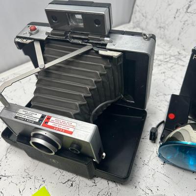 2 Vintage Polaroid Land Cameras
