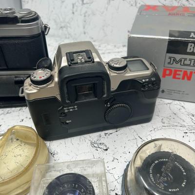 Vintage camera bodies & lenses
