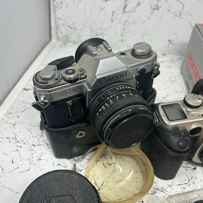 Vintage camera bodies & lenses