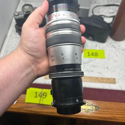 Vintage camera bodies & lenses