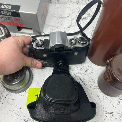 Vintage camera bodies & lenses