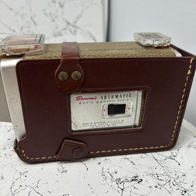 Vintage Brownie Camera and Movie camera