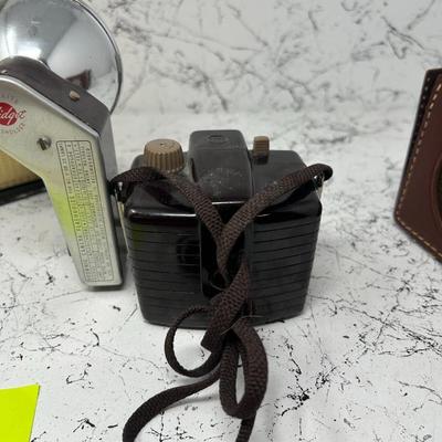 Vintage Brownie Camera and Movie camera