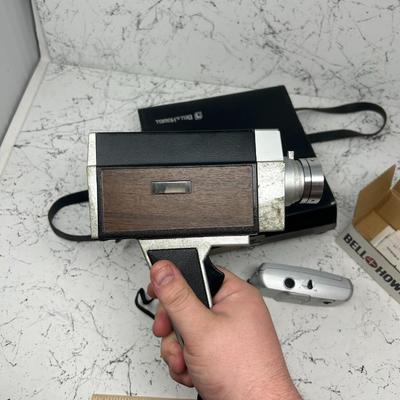 Vintage Bell & Howell Movie Camera + more
