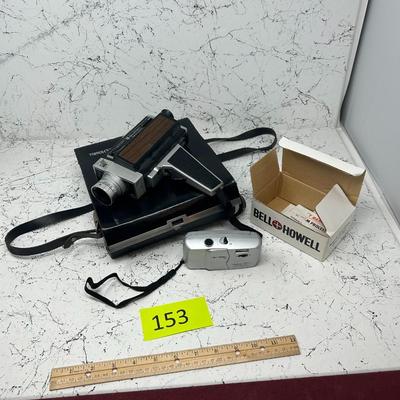 Vintage Bell & Howell Movie Camera + more