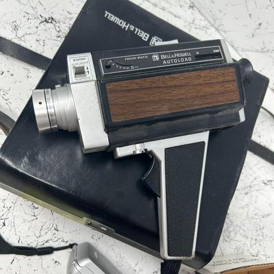 Vintage Bell & Howell Movie Camera + more