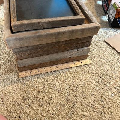 Six Vintage Barnwood Picture Frames