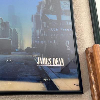 James Dean â€œboulevard of broken dreamsâ€ framed poster