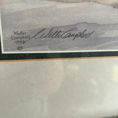 Walter Campbell 1993 Framed Print