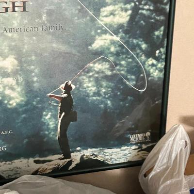 "A River Runs Through It" Framed Movie Poster