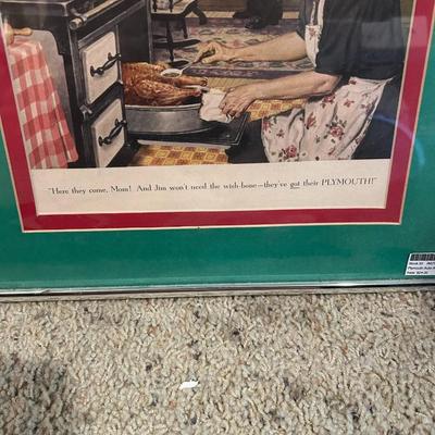 Norman Rockwell Plymouth Ad