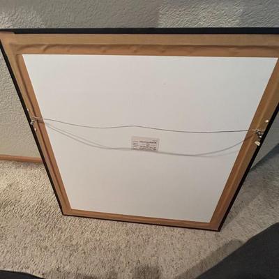 Abstract art framed print