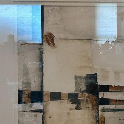 Abstract art framed print