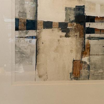 Abstract art framed print