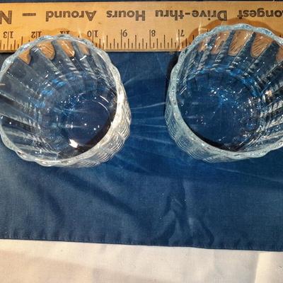 Kitchen Glassware - Cups, platter, and nesting bowls