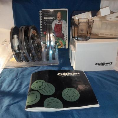 Cuisinart pasta maker attachment with accessories