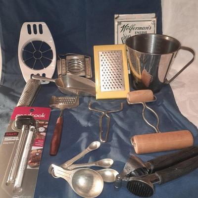 Variety of Kitchen utensils
