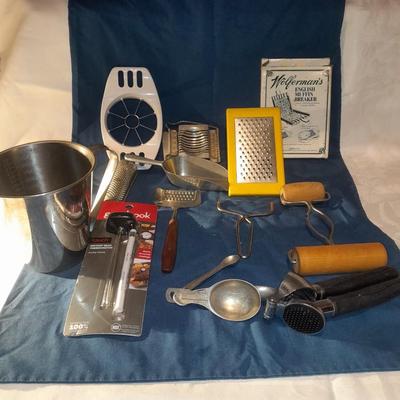 Variety of Kitchen utensils