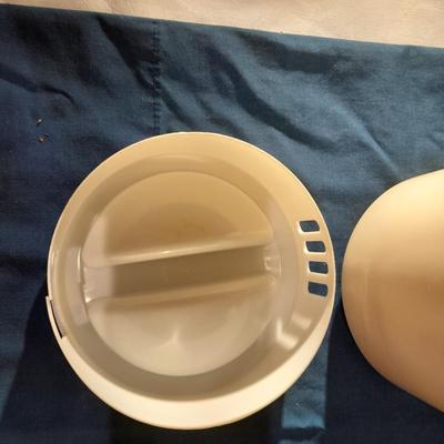 Tupperware juice pitcher and insulated water pitcher