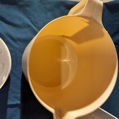 Tupperware juice pitcher and insulated water pitcher