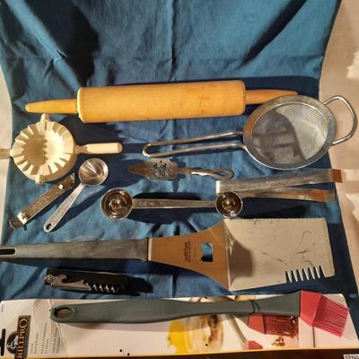 Variety of Kitchen Utensils and gadgets