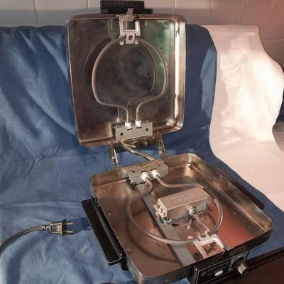 Black & Decker grill - waffle maker and a vintage dazey seal a meal