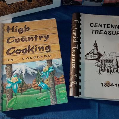 Cookbooks - Colorado Cache - centennial Treasures - high country cooking - Colorado Collage and others