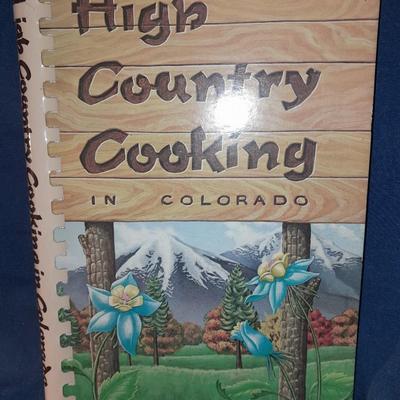 Cookbooks - Colorado Cache - centennial Treasures - high country cooking - Colorado Collage and others