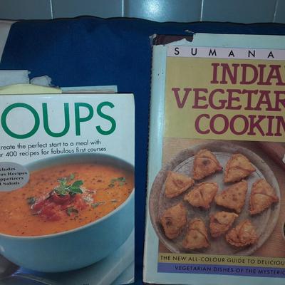 Cookbooks - Vegetarian - Soups - Curries - heart smart - Salads and more