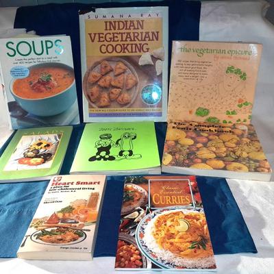 Cookbooks - Vegetarian - Soups - Curries - heart smart - Salads and more