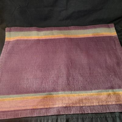Table linens, 4 napkins with 4 matching placemats