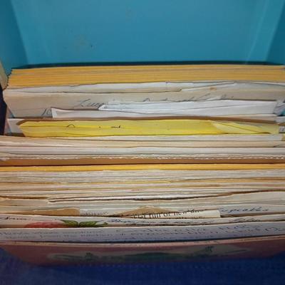 Treasures of Treasures, all the Families secret recipes in boxes! with a vintage Better Homes cookbook