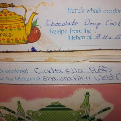 Treasures of Treasures, all the Families secret recipes in boxes! with a vintage Better Homes cookbook