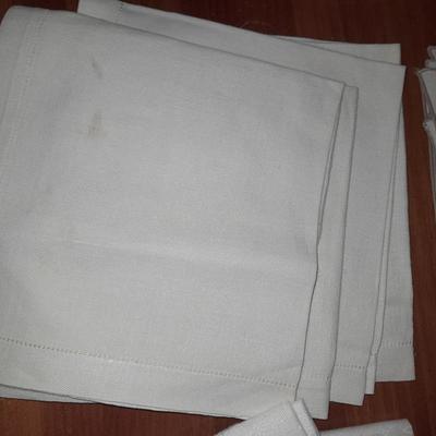 White table linens