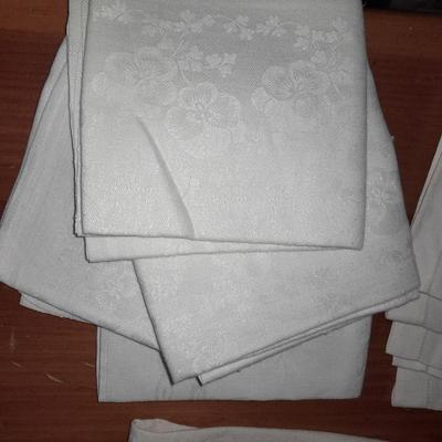 White table linens
