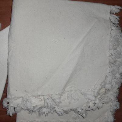 White table linens