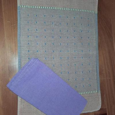Table linens - placemats and assorted linen napkins