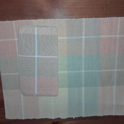 Table linens - placemats and assorted linen napkins
