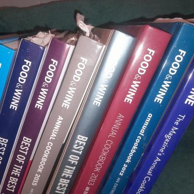 Variety Food & Wine cookbooks
