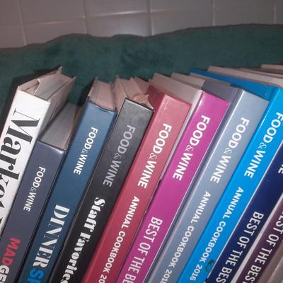 Variety Food & Wine cookbooks