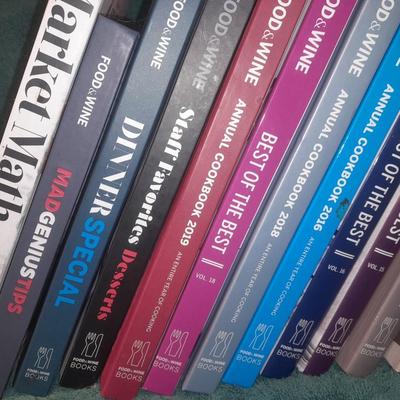 Variety Food & Wine cookbooks