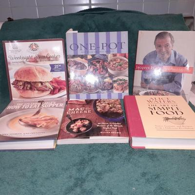 Six Cookbooks for Simple and fast foods one-pot meals, Mac & Cheese and others