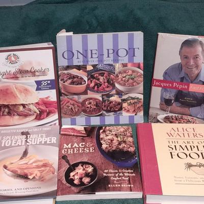 Six Cookbooks for Simple and fast foods one-pot meals, Mac & Cheese and others