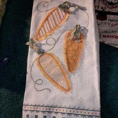 Kitchen towels, large bib and other Kitchen linens