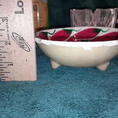 Kitchen dishware chili pepper pottery bowl and more