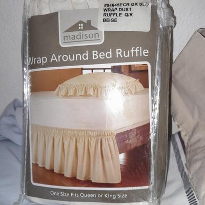 Bed sheets pillow cases mixed sizes